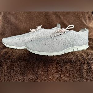 Cole Haan Zero Grand ØS Stitch Ljte Peach Blush Silver Oxford wing Women’s 11 B